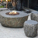 Vuurtafel Vesuvius Elementi - SET met vier krukken