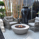 Vuurtafel Etna Grijs Elementi - Gashaard van beton