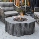 Vuurtafel Manchester Grijs van Elementi gemaakt van glasvezelversterkt beton