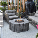 Vuurtafel Manchester Grijs van Elementi gemaakt van glasvezelversterkt beton